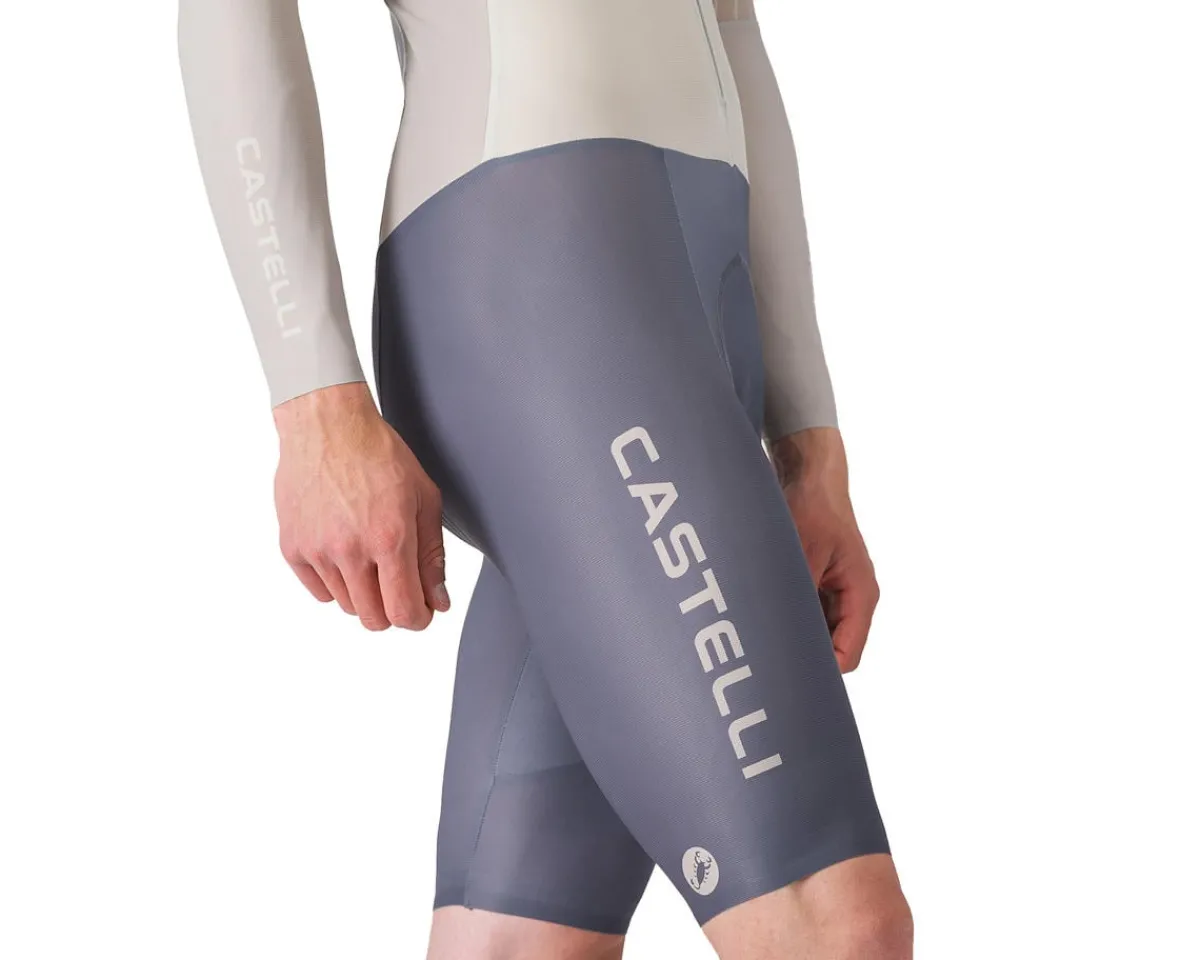 Castelli Shorts & Bibs|Body Paint V TT Speed Suit (Silver Moon/Clay/Smoky Grey) (S)