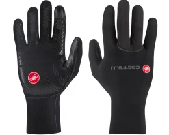 Castelli Clothing Accessories|Diluvio One Long Finger Gloves (Black) (M)