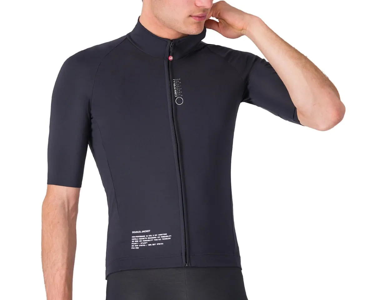 Castelli Jackets & Vests|Do.Di.Ci. Short Sleeve Jacket (Light Black) (S)