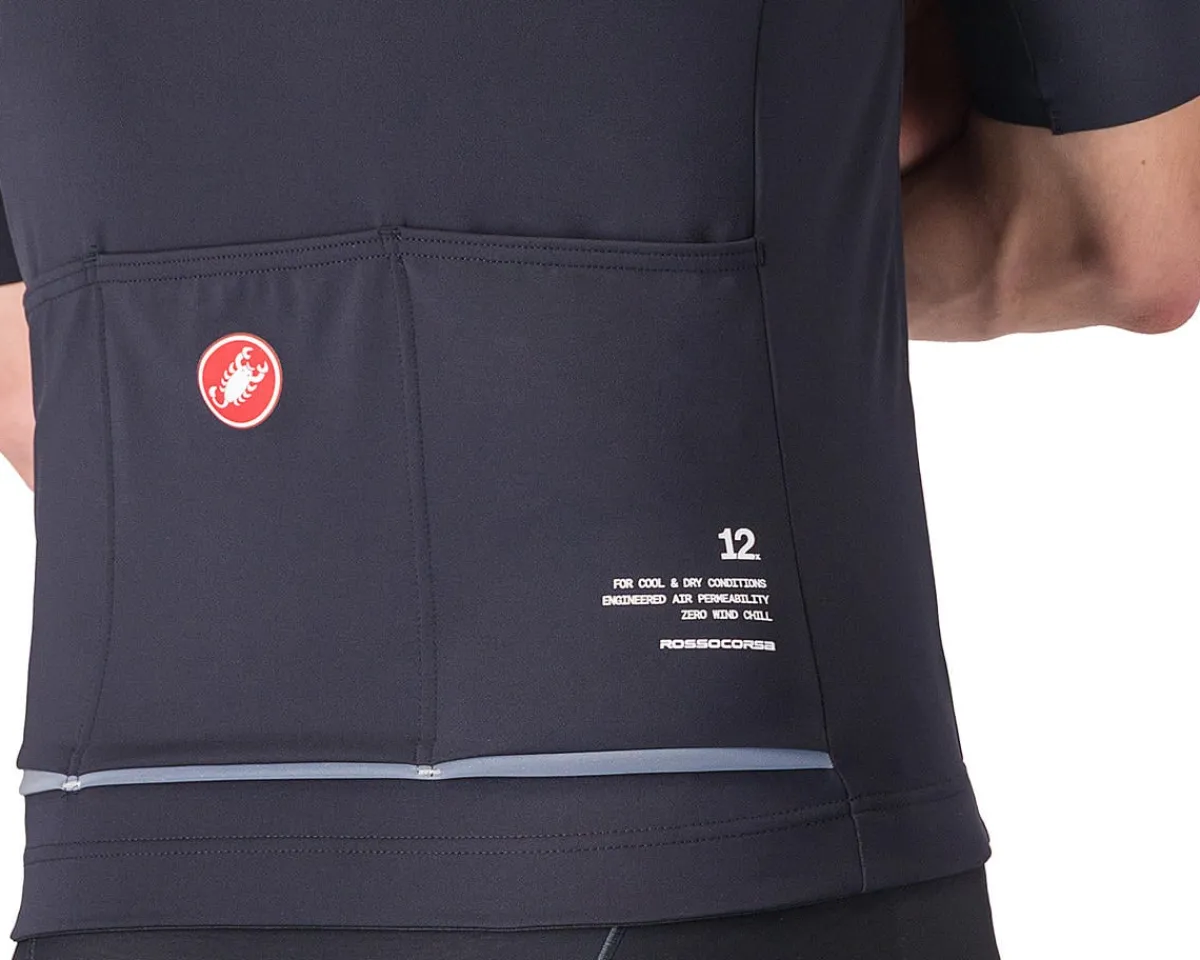 Castelli Jackets & Vests|Do.Di.Ci. Short Sleeve Jacket (Light Black) (S)