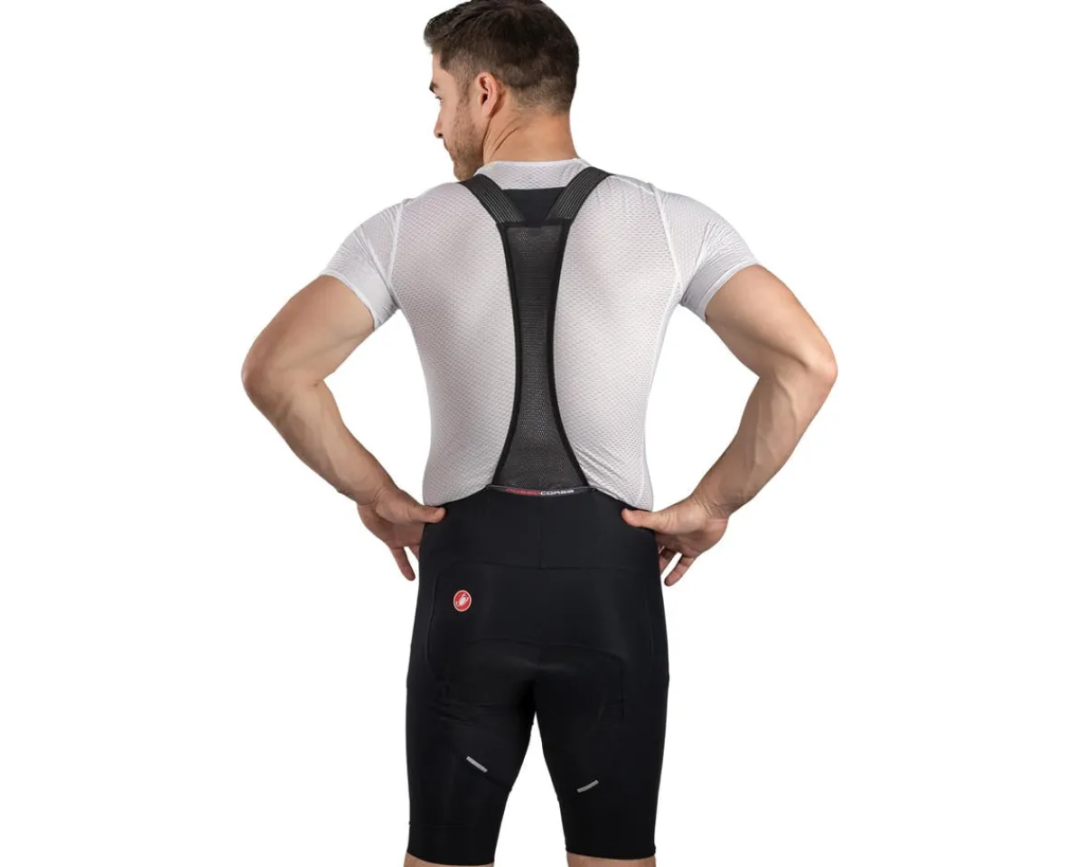 Castelli Holiday Shopping|Shorts & Bibs|Endurance 3 Bib Shorts (Black) (M)