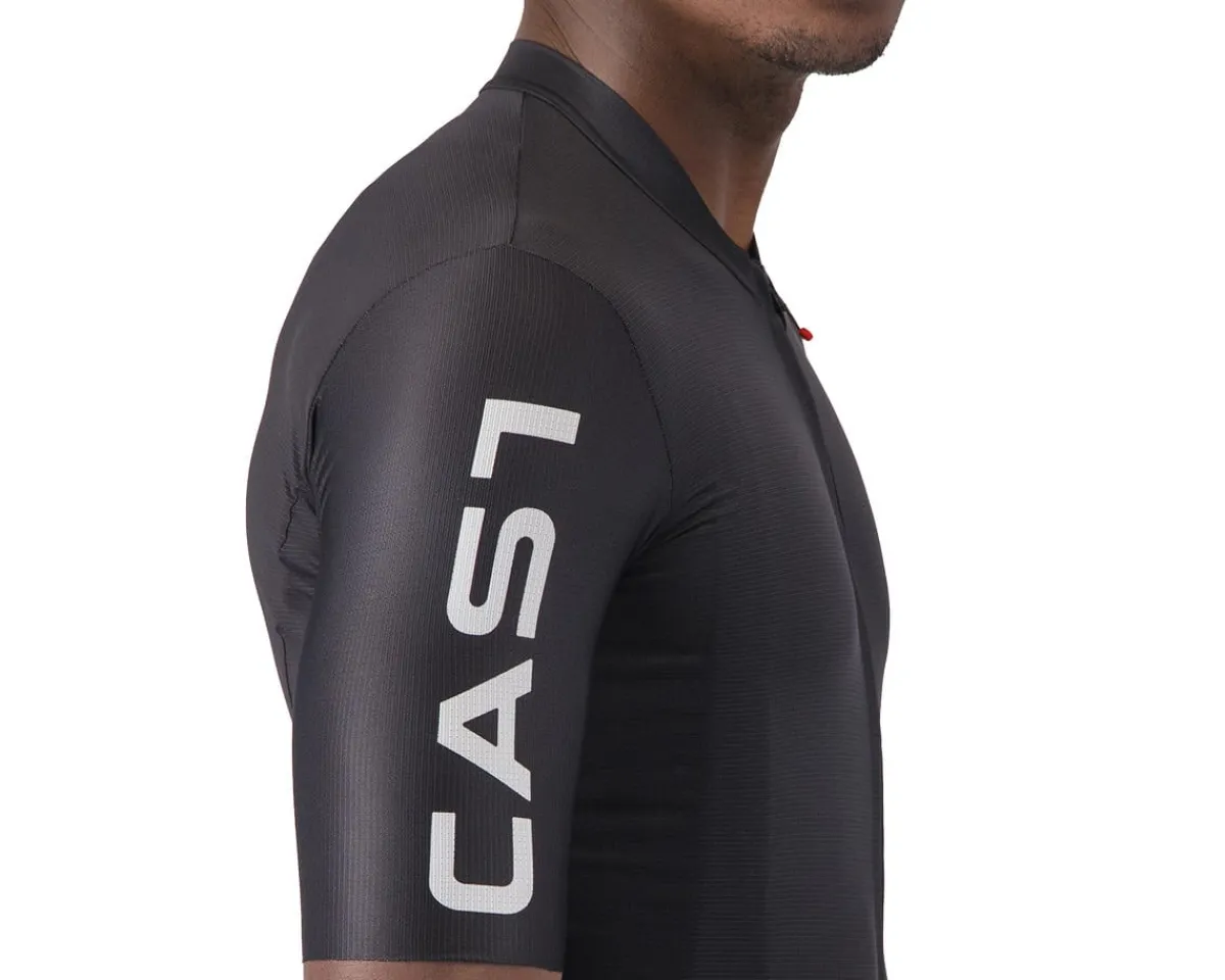 Castelli Jerseys|Summer Essentials|Entrata Apex Short Sleeve Jersey (Black/White) (S)