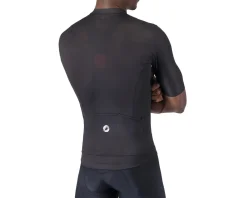 Castelli Jerseys|Summer Essentials|Entrata Apex Short Sleeve Jersey (Black/White) (S)