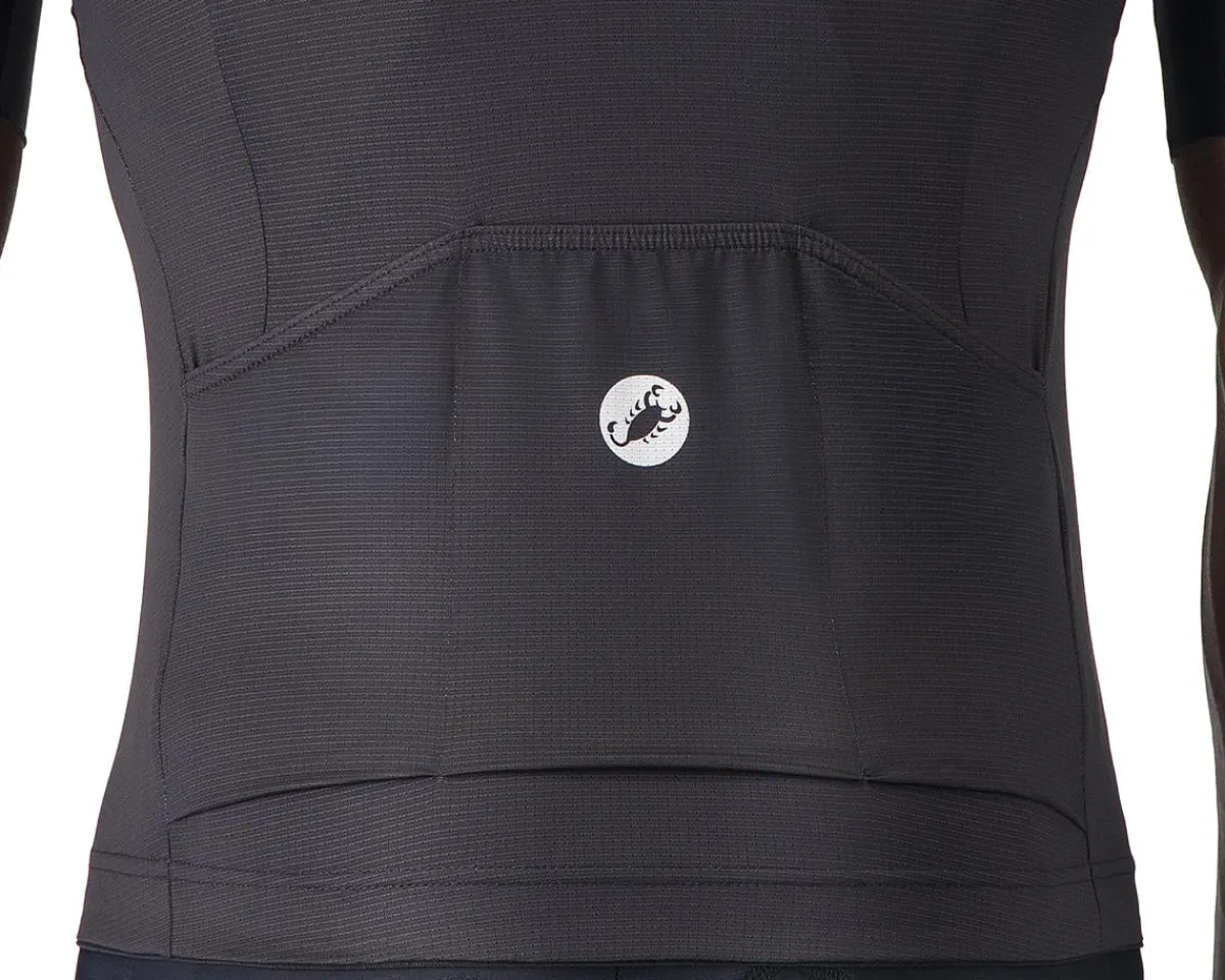 Castelli Jerseys|Summer Essentials|Entrata Apex Short Sleeve Jersey (Black/White) (S)