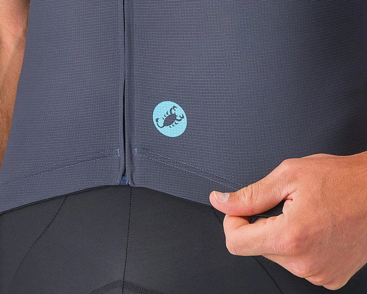 Castelli Jerseys|Summer Essentials|Entrata Apex Short Sleeve Jersey (Twilight Blue/Neon Cobalt) (S)