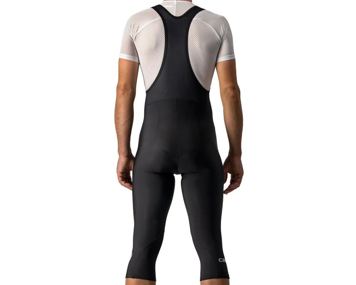 Castelli Tights & Pants|Entrata Thermal Bib Knickers (Black) (2XL) (w/ Chamois)