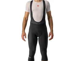 Castelli Tights & Pants|Entrata Thermal Bib Knickers (Black) (2XL) (w/ Chamois)