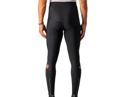 Castelli Tights & Pants|Entrata Tights (Black) (2XL) (w/ Chamois)