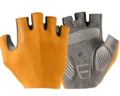 Castelli Clothing Sale|Clothing Accessories|Espresso Gloves (Vivid Orange) (M)