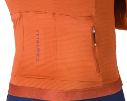 Castelli Jerseys|Espresso 2 Long Sleeve Jersey (Paprika) (M)