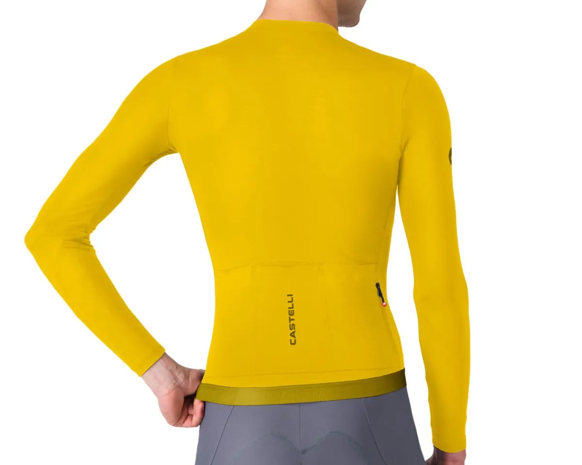 Castelli Jerseys|Espresso 2 Long Sleeve Jersey (Mango Mojito) (M)