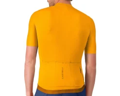 Castelli Jerseys|Summer Essentials|Espresso 2 Short Sleeve Jersey (Vivid Orange) (S)