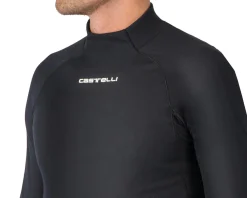 Castelli Base Layers|Flanders 2 Long Sleeve Base Layer (Black) (L)