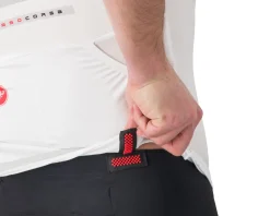 Castelli Jerseys|Summer Essentials|Free Speed 3 Race Top (White/Silver Grey) (M)