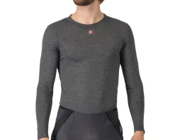 Castelli Base Layers|Medio Long Sleeve Base Layer (Melange Grey) (XS)