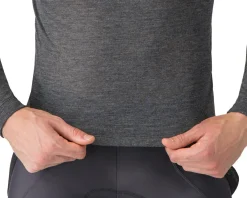 Castelli Base Layers|Medio Long Sleeve Base Layer (Melange Grey) (XS)