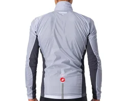 Castelli Jackets & Vests|Men's Squadra Stretch Jacket (Silver Grey/Dark Grey) (S)