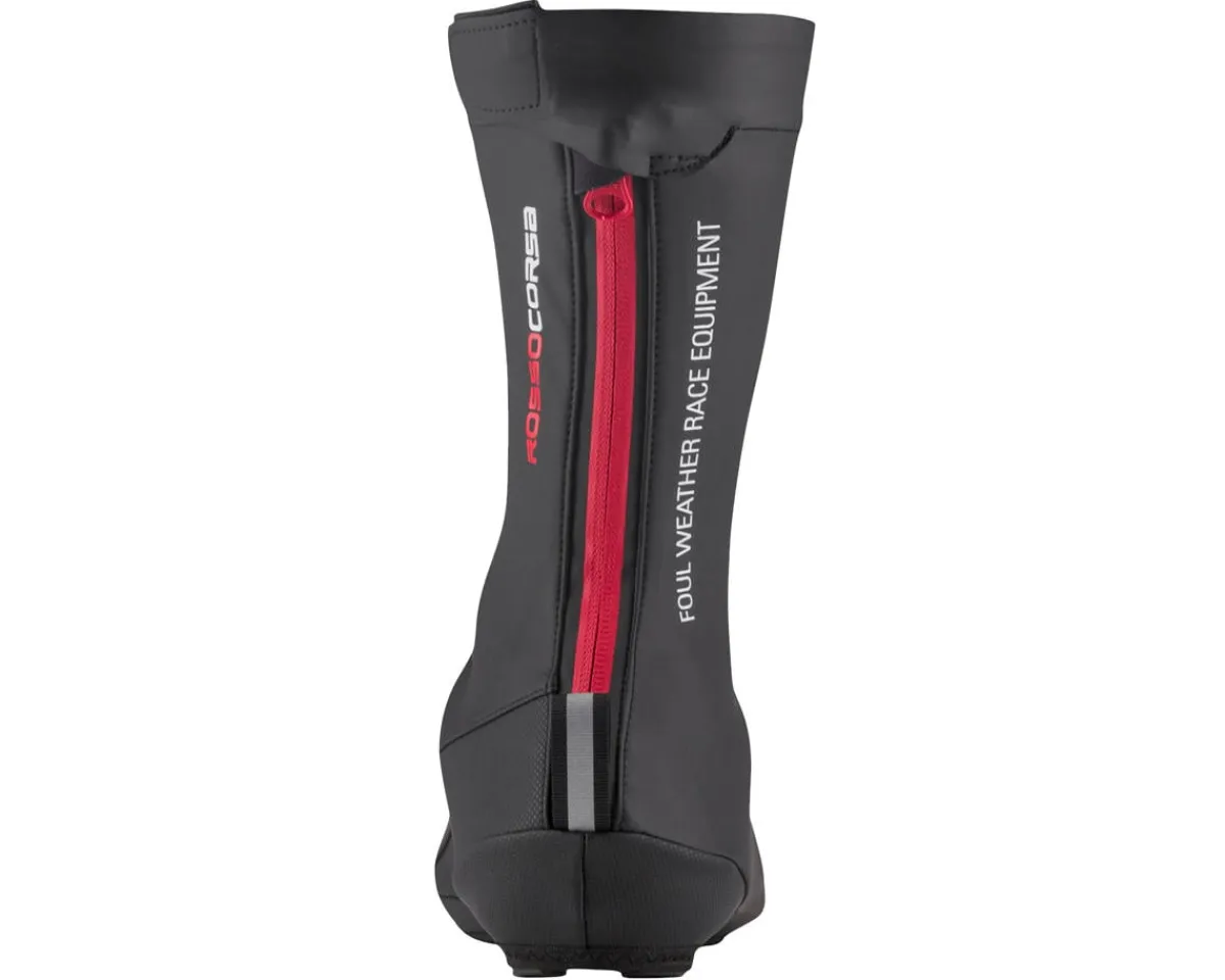 Castelli Clothing Accessories|Shoes, Socks, & Footwear|Pioggia 4 Shoecover (Black) (M)