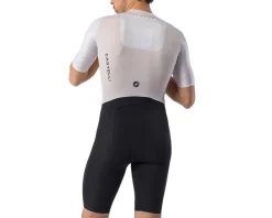 Castelli Shorts & Bibs|PR 3 Triathlon Speed Suit (White/Black) (S)