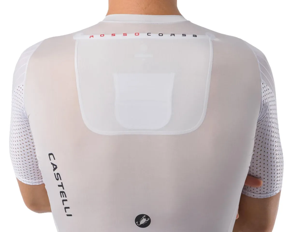Castelli Shorts & Bibs|PR 3 Triathlon Speed Suit (White/Black) (S)