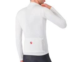 Castelli High Vis & Reflective|Jerseys|Puro 4 Long Sleeve Jersey (Ivory) (S)