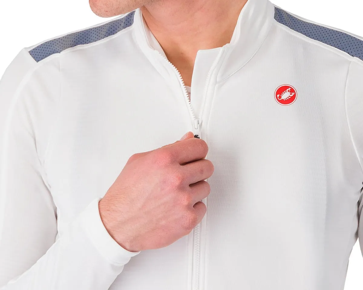Castelli High Vis & Reflective|Jerseys|Puro 4 Long Sleeve Jersey (Ivory) (S)