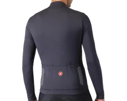 Castelli Jerseys|Puro 4 Long Sleeve Jersey (Dark Grey) (S)
