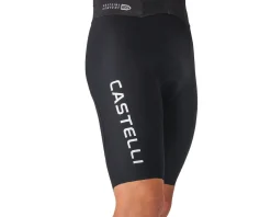 Castelli Shorts & Bibs|Saturday Morning Skinsuit (Black/Rosa Giro/Smoky Grey) (S)