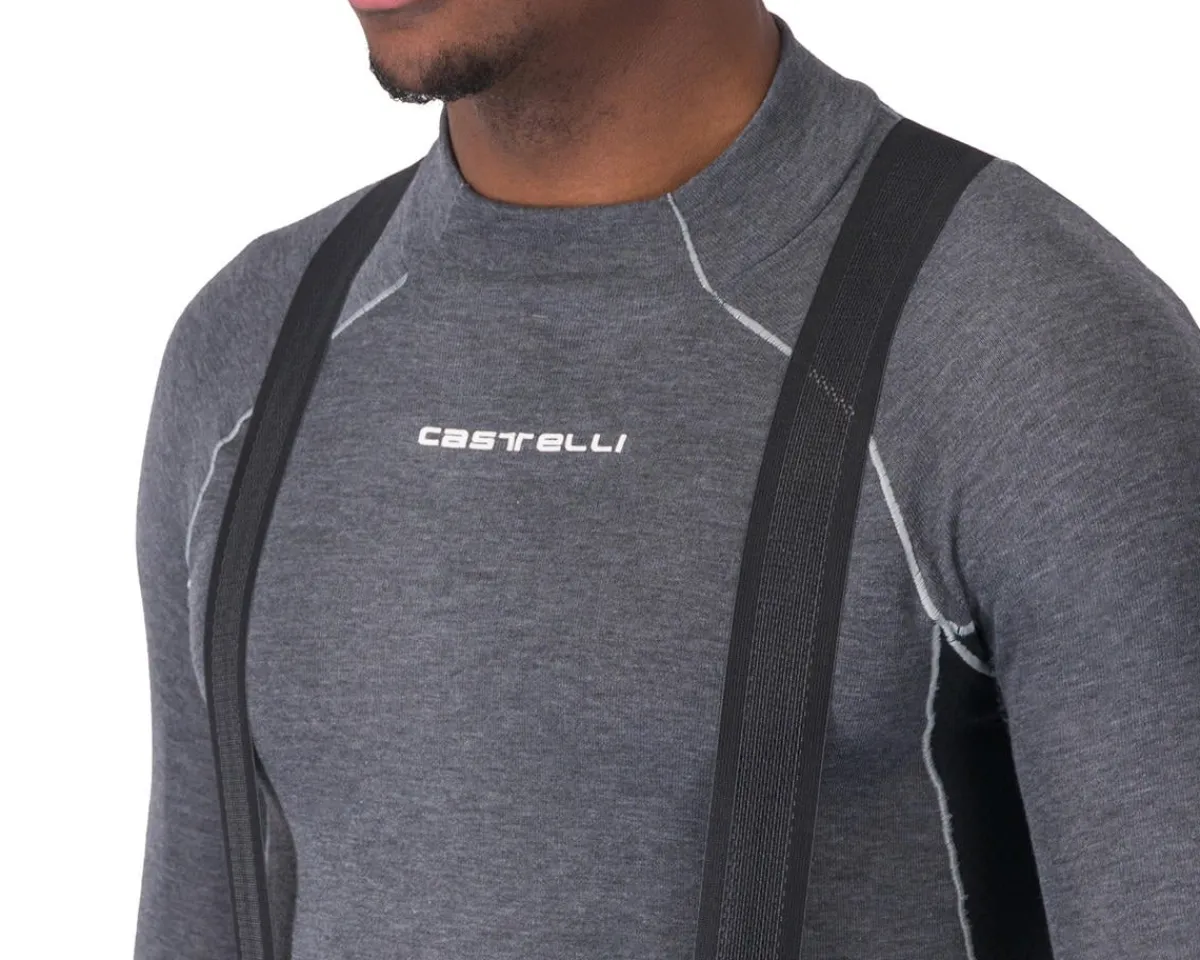 Castelli Tights & Pants|Unlimited Bib Tight (Black) (M) (w/ Chamois)