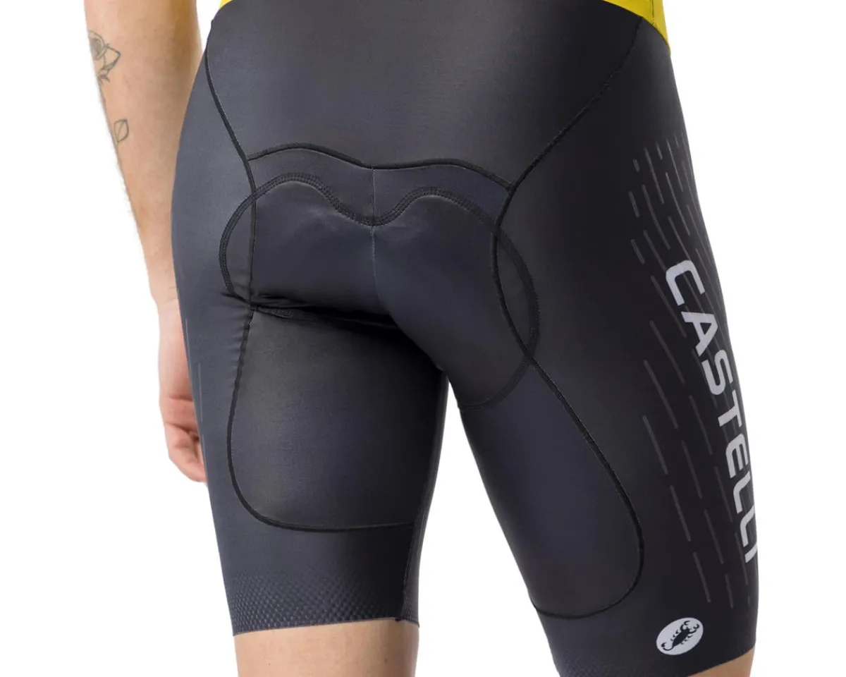 Castelli Shorts & Bibs|Unlimited Speed Suit (Mango Mojito/Black/Ivory) (S)