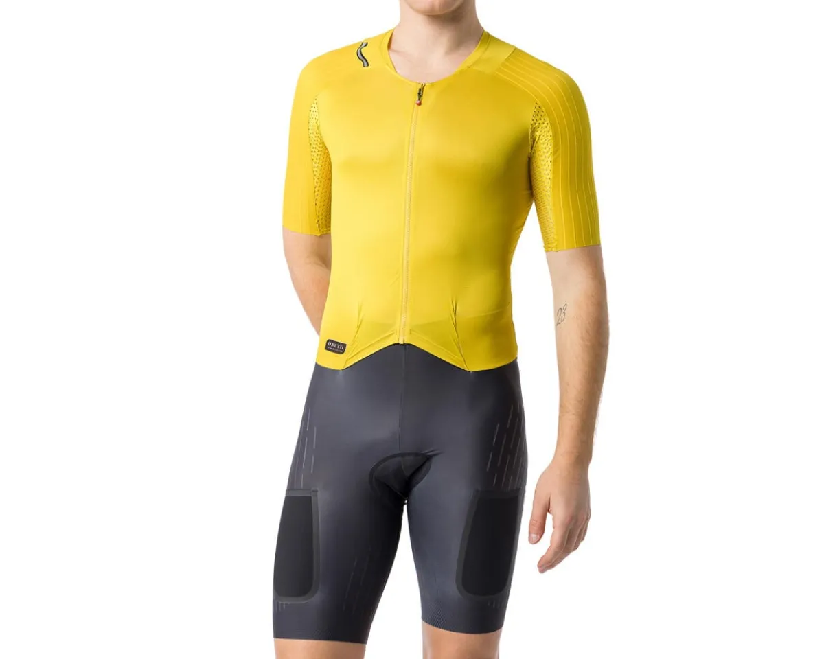 Castelli Shorts & Bibs|Unlimited Speed Suit (Mango Mojito/Black/Ivory) (S)