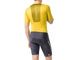 Castelli Shorts & Bibs|Unlimited Speed Suit (Mango Mojito/Black/Ivory) (S)
