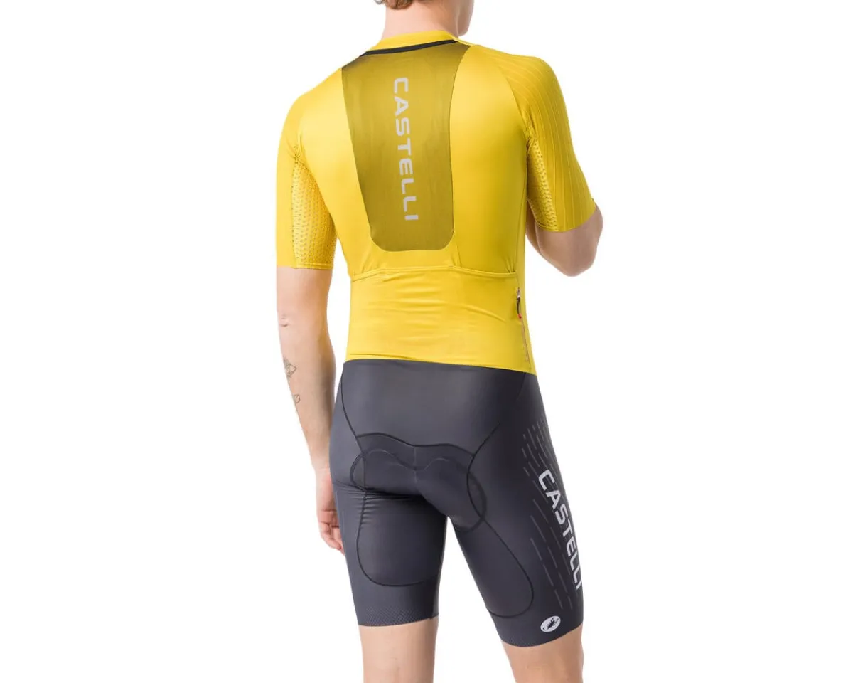 Castelli Shorts & Bibs|Unlimited Speed Suit (Mango Mojito/Black/Ivory) (S)