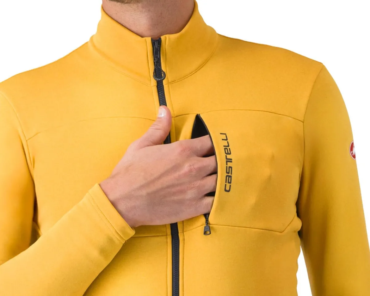 Castelli Clothing Sale|Jerseys|Unlimited Trail 2 Long Sleeve Jersey (Goldenrod/Dark Grey) (XL)