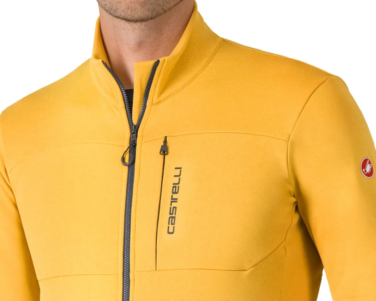 Castelli Clothing Sale|Jerseys|Unlimited Trail 2 Long Sleeve Jersey (Goldenrod/Dark Grey) (XL)