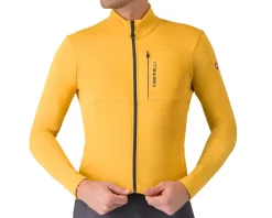 Castelli Clothing Sale|Jerseys|Unlimited Trail 2 Long Sleeve Jersey (Goldenrod/Dark Grey) (XL)