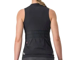 Castelli Clothing Sale|Women'S|Women's Anima 4 Sleeveless Jersey (Light Black/Ivory) (L)
