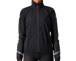 Castelli Jackets & Vests|Women's Emergency 2 Rain Jacket (Light Black) (S)