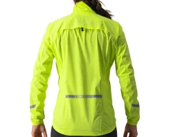 Castelli Jackets & Vests|Women'S|Women's Emergency 2 Rain Jacket (Brilliant Yellow) (S)