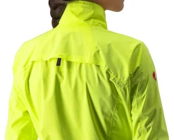 Castelli Jackets & Vests|Women'S|Women's Emergency 2 Rain Jacket (Brilliant Yellow) (S)