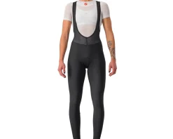 Castelli Clothing Sale|Tights & Pants|Women's Entrata Bib Tights (Black) (S) (w/ Chamois)