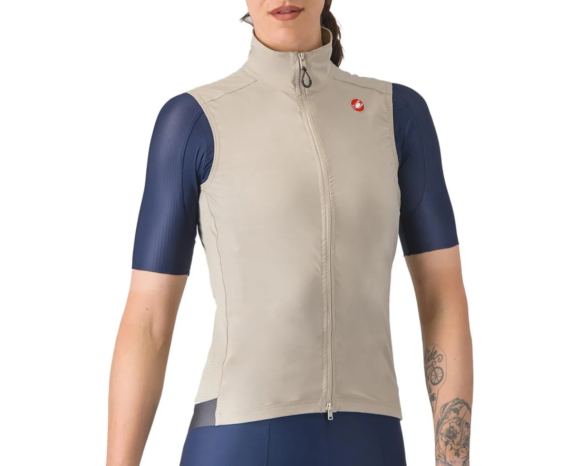 Castelli Jackets & Vests|Clothing Sale|Women's Espresso Vest (Clay) (M)