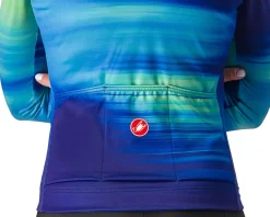 Castelli Women'S|Jerseys|Women's Phase Long Sleeve Jersey (Multicolor Blue) (XS)