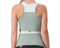 Castelli Women'S|Jerseys|Women's Solaris Sleeveless Top (Defender Green/Ivory) (S)