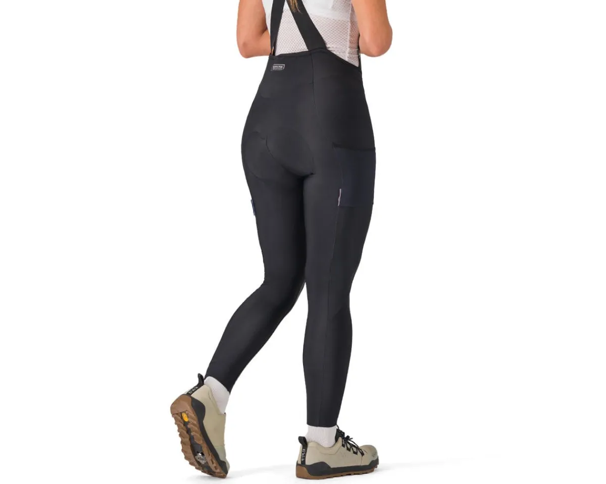 Castelli Women'S|Tights & Pants|Women's Unlimited DT Bib Tight (Black) (M)