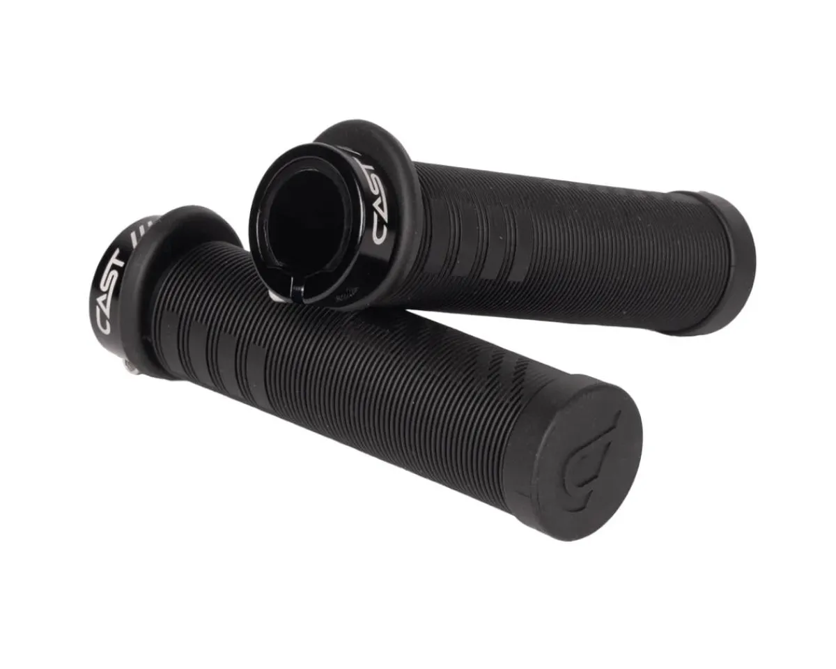 Cast Grips & Handlebar Tape|Yum Yum Lock-On Grips (Black)