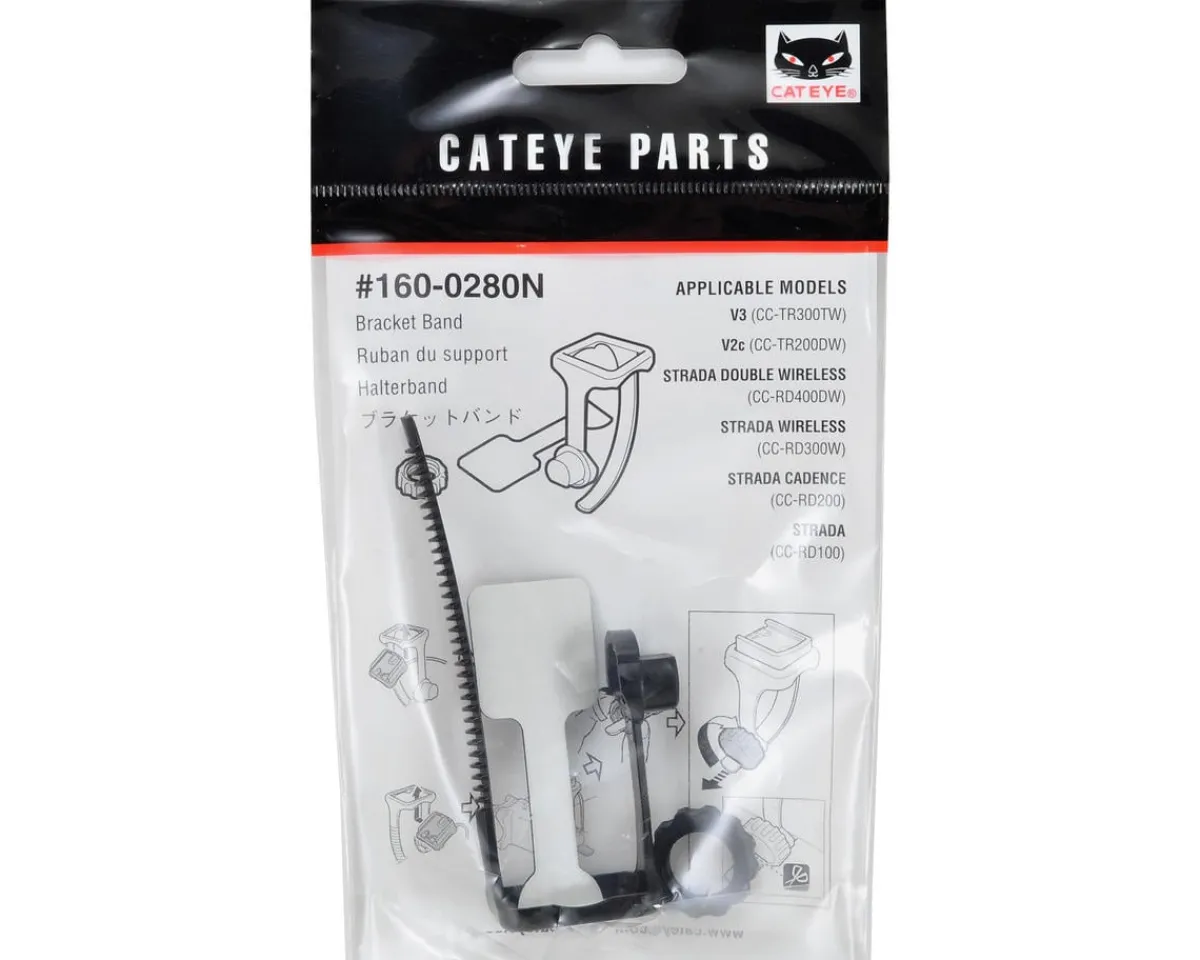 CatEye Bike Computers|Mounts & Handlebar Accessories|Computer Braket Band (Black)