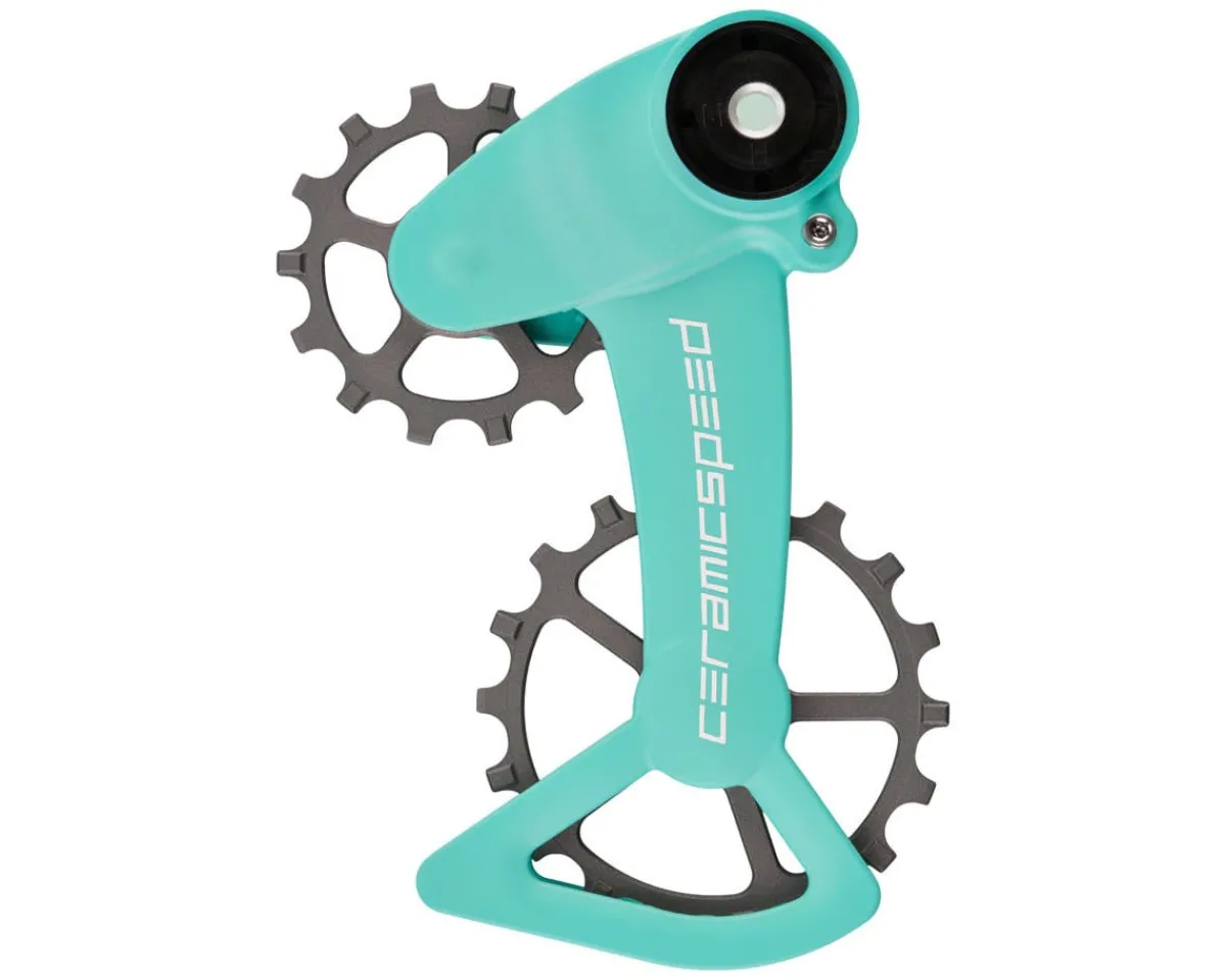 CeramicSpeed Replacement Parts|Derailleurs & Parts|OSPW for SRAM Eagle AXS (Turquoise/Silver)