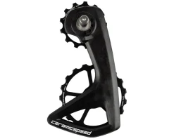 CeramicSpeed Replacement Parts|Derailleurs & Parts|OSPW RS Pulley Wheel System for Shimano 105 7150 (Aluminum Pulley) (5 Spoke) (Carbon Cage)