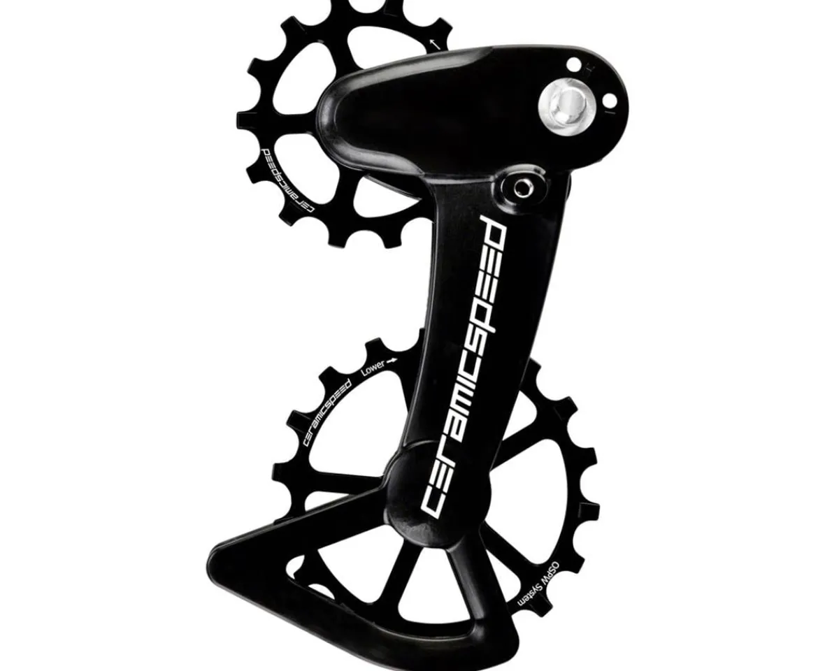 CeramicSpeed Derailleurs & Parts|OSPW X Oversized Pulley Wheel System for Shimano XT M8100/XTR M9100 (Alloy Pulley) (Carbon Cage)